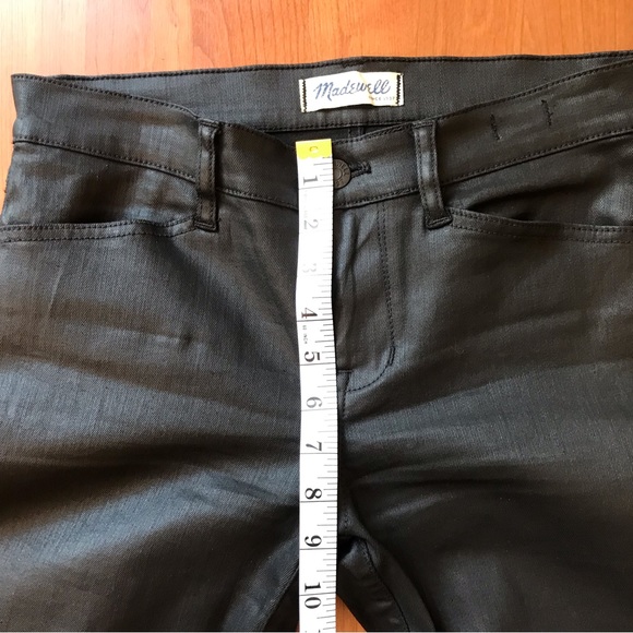 MADEWELL | Skinny Skinny Racetrack Moto Black Jeans Size 28 - Picture 12 of 15